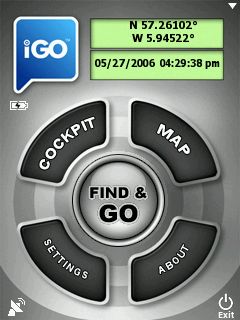 iGO GPS карта